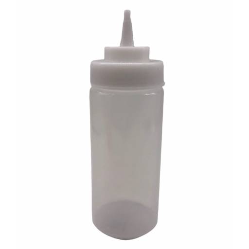 Pomo Recipiente P/Salsa de Plástico 500 ml