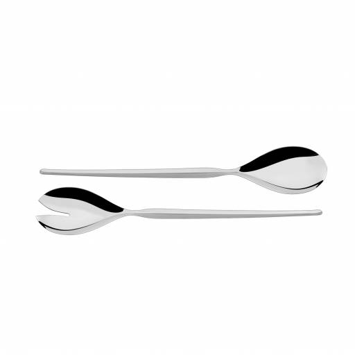 Set de cucharas ensaladas acero inoxidable Utility Tramontina